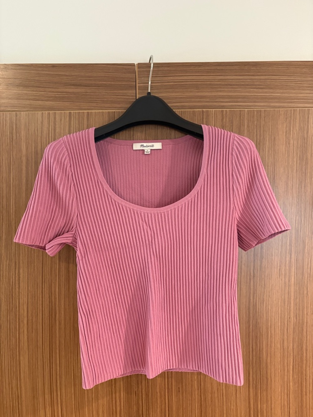 Madewell:  Ottoman Sweater Tee, Size S, Orchid